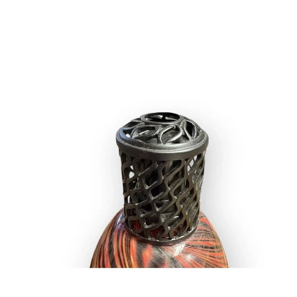 LA-TEE-DA! Bengal Catalytic Fragrance Lamp Warmer Black Crown